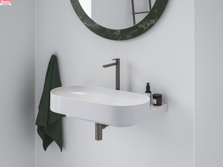 EL 015.20GB Umyvadlová stojánková baterie 335 mm bez výpusti, Graphite Brushed; 2,17 kg