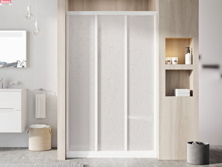 dveře ASDP3-90 white+Pearl, 