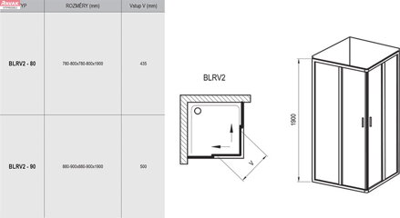 Kout BLRV2-80 bright alu + Grafit 56kg