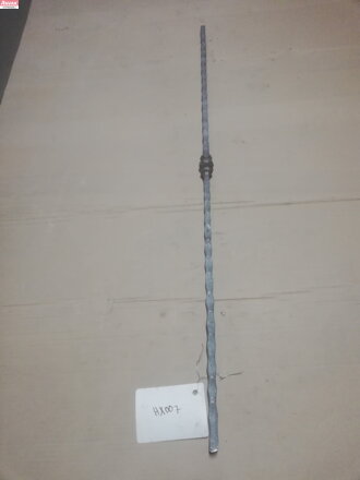 HX007 Tyč 2/ZN-242; hladká/kroucená