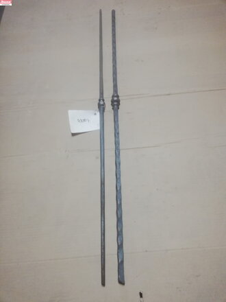 HX007 Tyč 2/ZN-242; hladká/kroucená