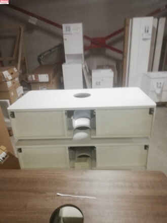 skříňka SUD 260.01 1100 bílá 36kg