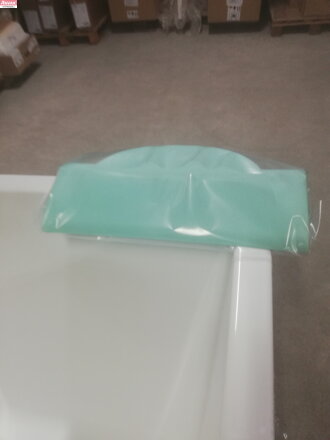 Podhlavník Be Happy. 10°, Chrome, Formy  Green  0.86 