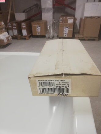 Podhlavník Be Happy. 10°, Chrome, Formy  Green  0.86 