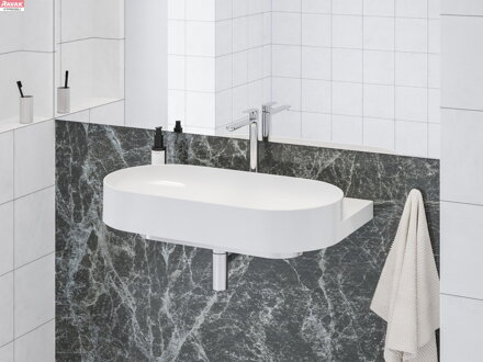 EL 015.00CR Umyvadlová stojánková baterie 335 mm bez výpusti, Chrome; 2,17 kg