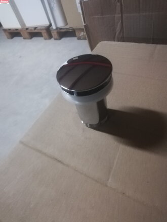 Umyvadlová pileta pevná graphite brushed; 0,31 kg