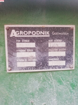 Drtič, 2950 kg