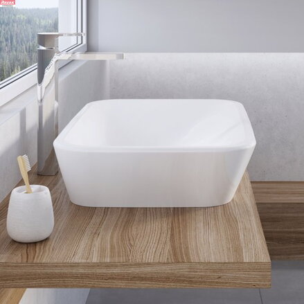 Umyvadlo Ceramic 600 R keramické white 13kg