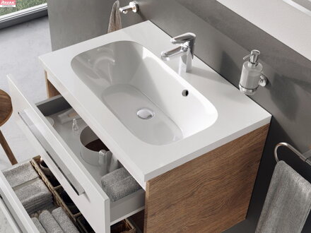 Umyvadlo Chrome 700 white s otvory 20kg                                           