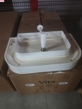 SET Umyvadlo Yard 800 keramické bílé 22 kg