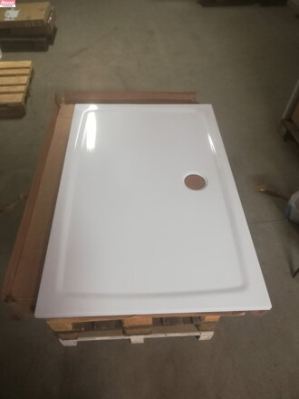Vanička  Concept Obdélník 120x80 Flat white  40,53kg