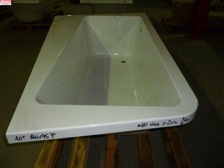 Vana 10° 160x95 P snowwhite 25kg