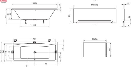 Vana Formy 02 180x80, 29 kg