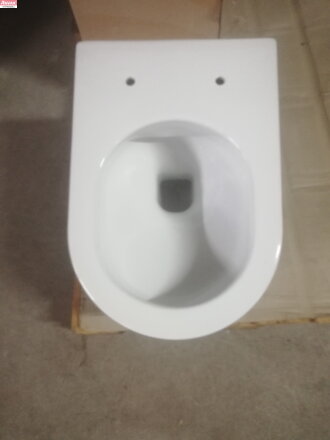 sanita WC Uni Chrome RimOff závěsný bílý 26kg