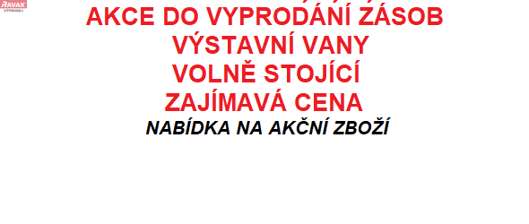 akce vany