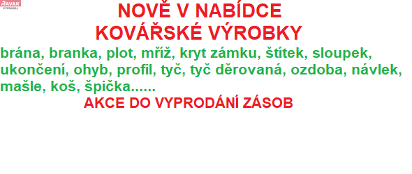 e shop kovářské výrobky