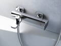 baterie TD 022.00CR Vanová nástěnná baterie bez sprchového setu, chrom 2,6kg