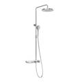 baterie TE 094.01CR/WH Sprchový sloup termo s funkcí Stop, chrom/bílá 7 kg 
